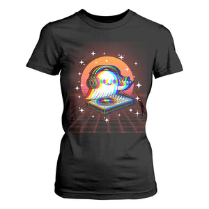 Halloween Ghost T Shirt For Women Funny Trippy Vaporwave DJ Music Party TS12 Black Print Your Wear