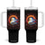 Halloween Ghost Tumbler With Handle Funny Trippy Vaporwave DJ Music Party TS12 One Size: 40 oz Black Print Your Wear
