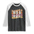Bookish Ghost Halloween Raglan Shirt Funny Book Lover And Spooky Squad TS12 Black White Print Your Wear