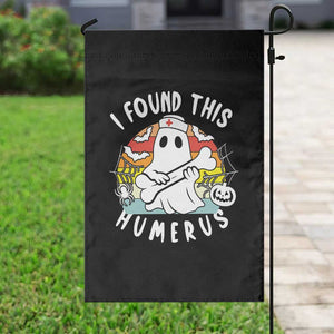 Halloween Ghost Nurse Garden Flag I Found This Humerus Bone Pun TS12 Print Your Wear