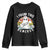 Halloween Ghost Nurse Youth Sweatshirt I Found This Humerus Bone Pun TS12 Black Print Your Wear