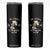 Funny Chicken Lover Gift Skinny Tumbler The Chicken Whisperer TS12 Black Print Your Wear