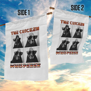 Funny Farm Animal Gift Garden Flag The Chicken Whisperer TS12 Print Your Wear