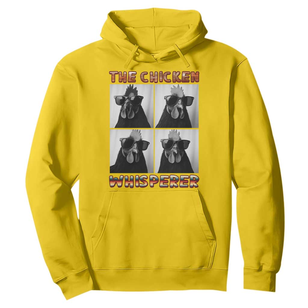 Funny Farm Animal Gift Hoodie The Chicken Whisperer TS12 Daisy Print Your Wear