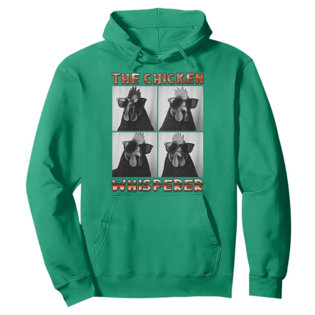Funny Farm Animal Gift Hoodie The Chicken Whisperer TS12 Irish Green Print Your Wear