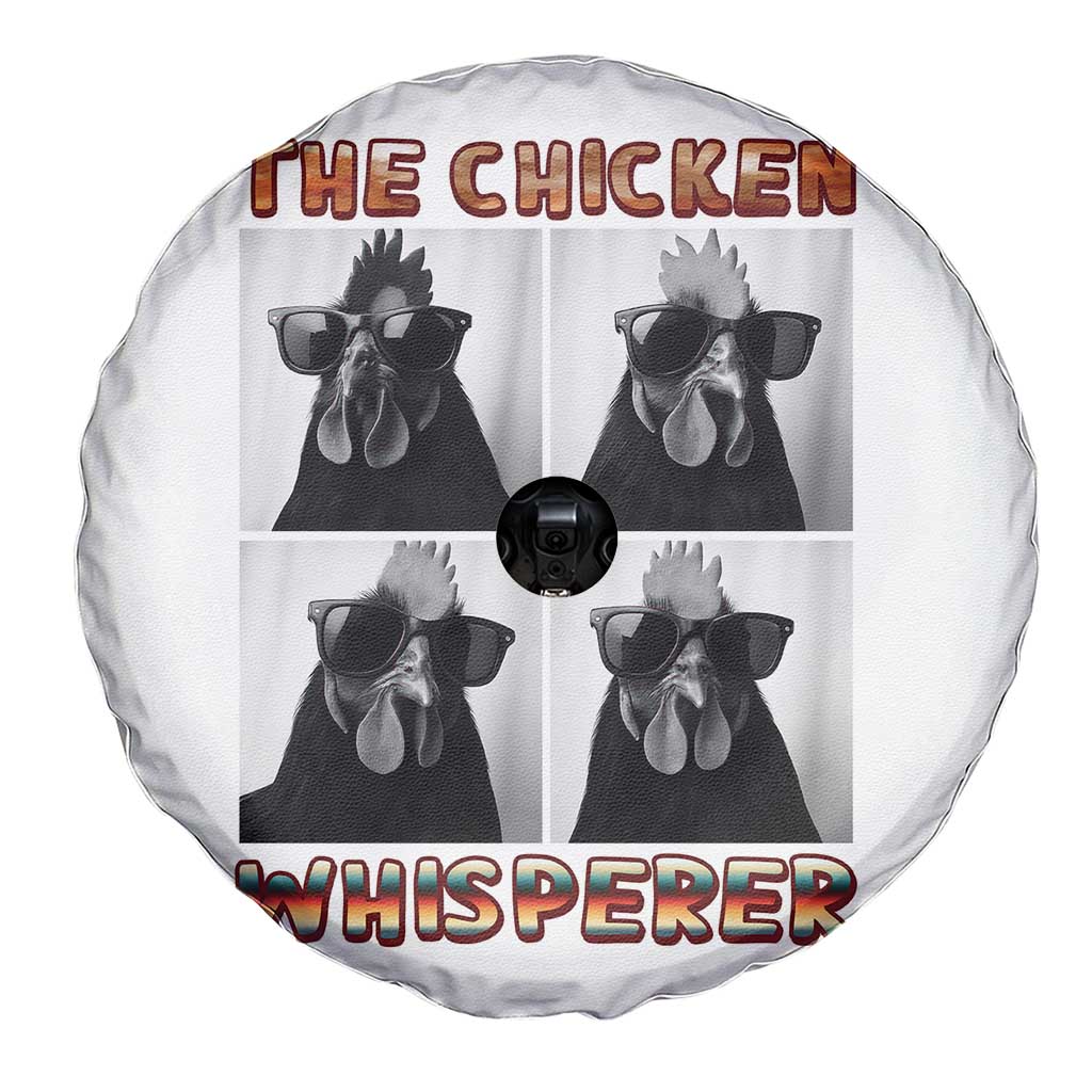 Funny Farm Animal Gift Spare Tire Cover The Chicken Whisperer TS12 Print Your Wear