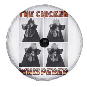 Funny Farm Animal Gift Spare Tire Cover The Chicken Whisperer TS12 Print Your Wear
