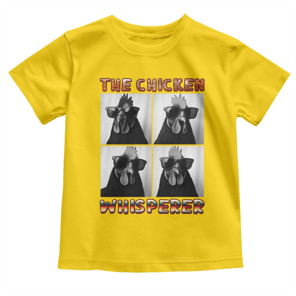 Funny Farm Animal Gift Toddler T Shirt The Chicken Whisperer TS12 Daisy Print Your Wear