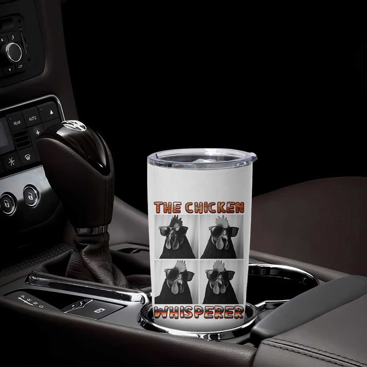 Funny Farm Animal Gift Tumbler Cup The Chicken Whisperer TS12 Print Your Wear