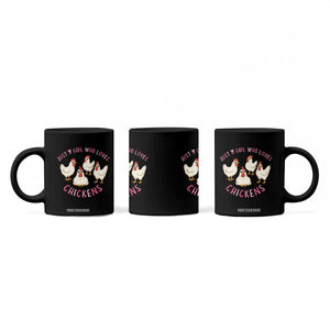 Chicken Lover Gift Coffee Mug Just A Girl Who Loves Chickens TS12 Print Your Wear