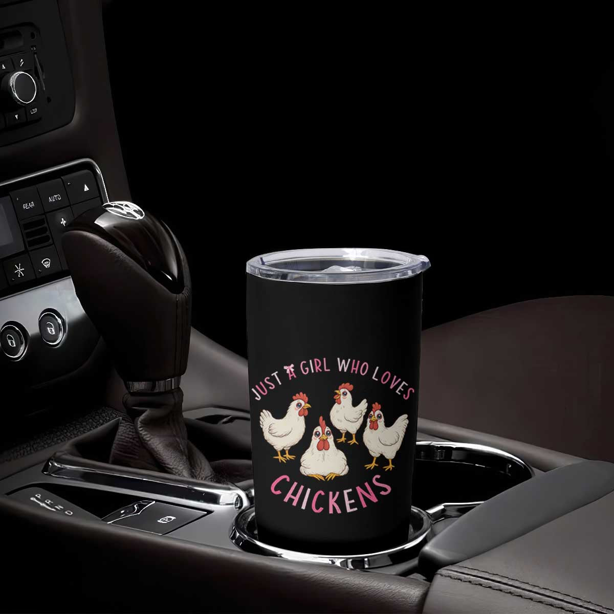 Chicken Lover Gift Tumbler Cup Just A Girl Who Loves Chickens TS12 Print Your Wear