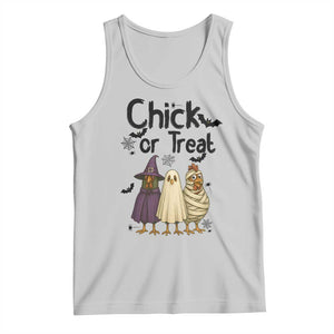 Funny Halloween Chicken Tank Top Chick Or Treat Spooky Gift TS12 Ash Print Your Wear