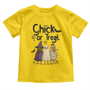 Funny Halloween Chicken Toddler T Shirt Chick Or Treat Spooky Gift TS12 Daisy Print Your Wear