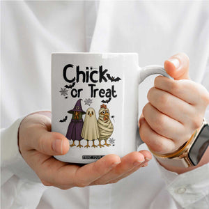 Funny Halloween Chicken Coffee Mug Chick Or Treat Spooky Gift TS12 Print Your Wear