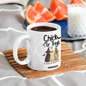 Funny Halloween Chicken Coffee Mug Chick Or Treat Spooky Gift TS12 Print Your Wear