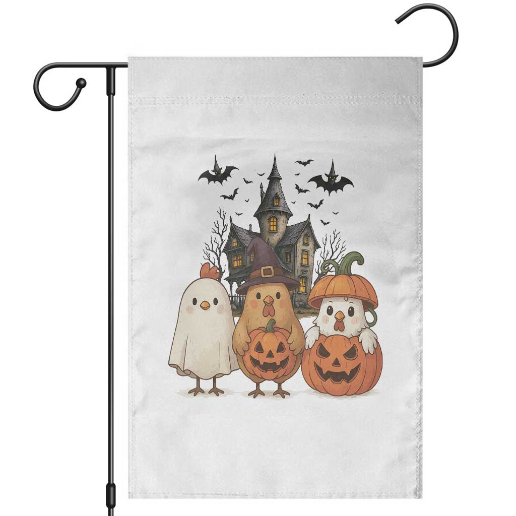 Halloween Chicken Cosplay Garden Flag Funny Farm Life Gift TS12 White Print Your Wear