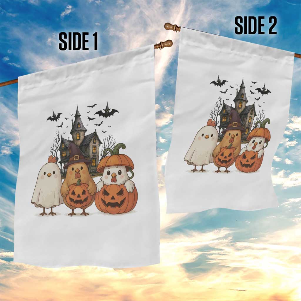 Halloween Chicken Cosplay Garden Flag Funny Farm Life Gift TS12 Print Your Wear