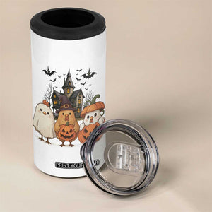 Halloween Chicken Cosplay 4 in 1 Can Cooler Tumbler Funny Farm Life Gift TS12 Print Your Wear