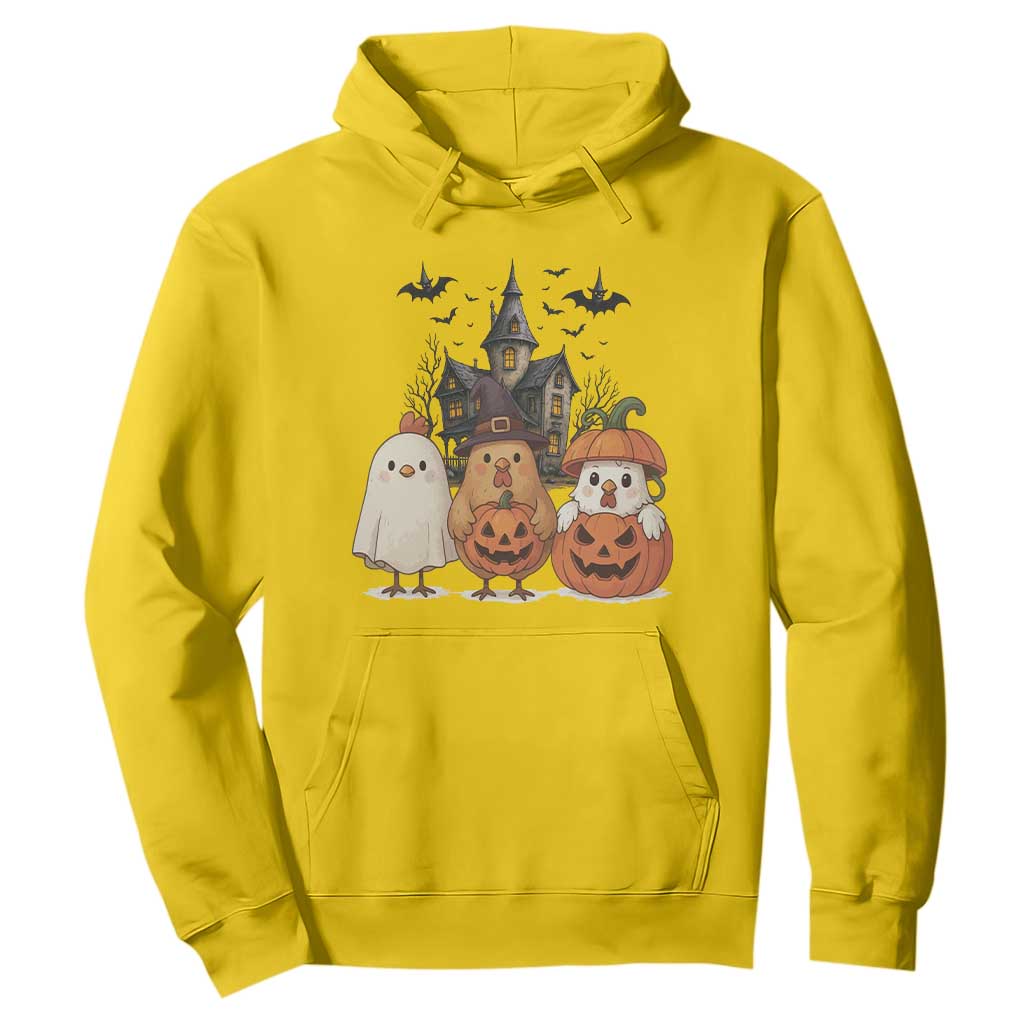 Halloween Chicken Cosplay Hoodie Funny Farm Life Gift TS12 Daisy Print Your Wear