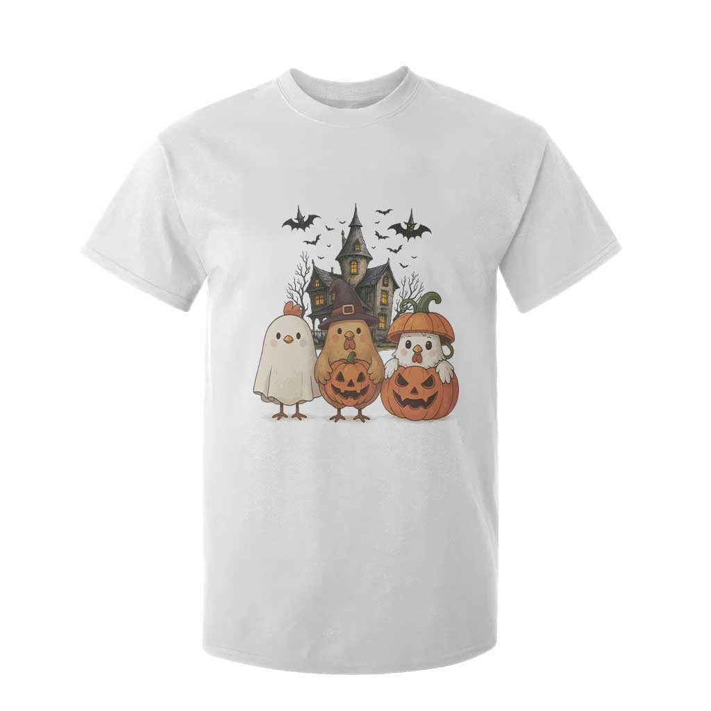 Halloween Chicken Cosplay T Shirt For Kid Funny Farm Life Gift TS12 White Print Your Wear