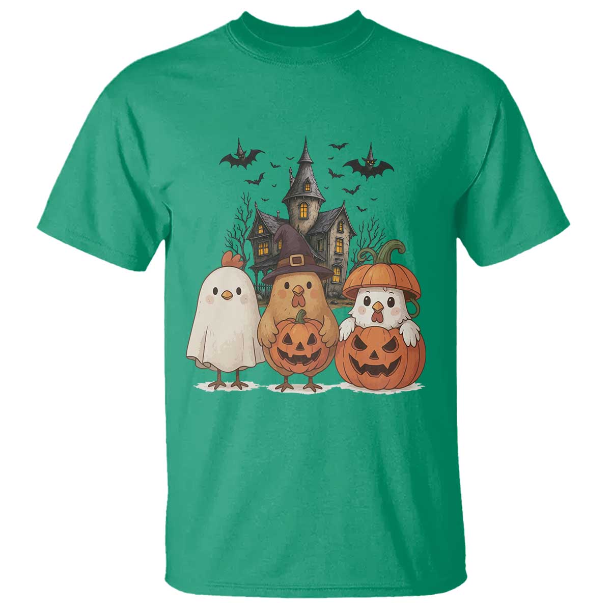 Halloween Chicken Cosplay T Shirt Funny Farm Life Gift TS12 Irish Green Print Your Wear
