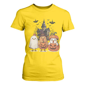 Halloween Chicken Cosplay T Shirt For Women Funny Farm Life Gift TS12 Daisy Print Your Wear