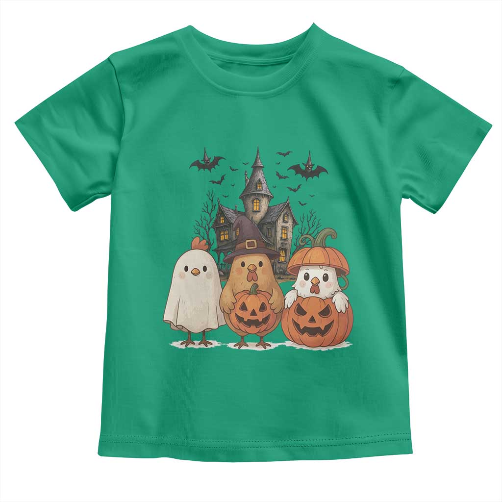 Halloween Chicken Cosplay Toddler T Shirt Funny Farm Life Gift TS12 Irish Green Print Your Wear
