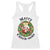 Funny Christmas Chicken Lovers Racerback Tank Top Merry Chickmas Santa Gift TS12 White Print Your Wear