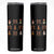 Cute Christmas Chicken With Xmas Coquette Bow Skinny Tumbler TS12 Black Print Your Wear