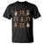 Cute Christmas Chicken With Xmas Coquette Bow T Shirt TS12 Black Print Your Wear