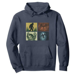 Mothman Bigfoot Chupacabra Jersey Devil Hoodie Cryptid Legends Gift TS12 Navy Print Your Wear