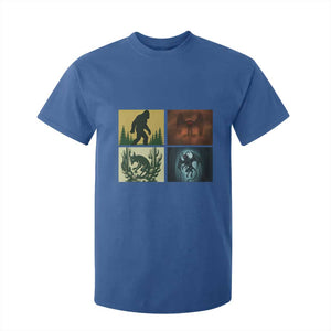 Mothman Bigfoot Chupacabra Jersey Devil T Shirt For Kid Cryptid Legends Gift TS12 Royal Blue Print Your Wear