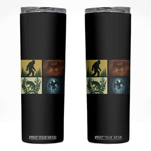 Mothman Bigfoot Chupacabra Jersey Devil Skinny Tumbler Cryptid Legends Gift TS12 Black Print Your Wear