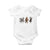 Christmas Cryptid Gift Baby Onesie Bigfoot Jersey Devil Mothman Santa TS12 White Print Your Wear