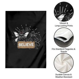 Mothman Jersey Devil Garden Flag Believe Cryptid Folklore Gift TS12 Print Your Wear