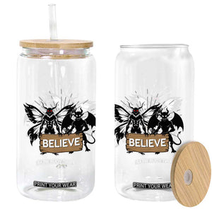 Mothman Jersey Devil Glass Can Believe Cryptid Folklore Gift TS12 Print Your Wear
