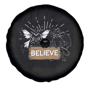 Mothman Jersey Devil Spare Tire Cover Believe Cryptid Folklore Gift TS12 Print Your Wear