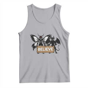 Mothman Jersey Devil Tank Top Believe Cryptid Folklore Gift TS12 Athletic Heather Print Your Wear
