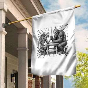 Bigfoot Jersey Devil Garden Flag Arm Wrestling Funny Cryptid Gift TS12 Print Your Wear