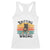 Funny Black Cat Racerback Tank Top Knitting Because Murder Is Wrong Gift TS12 White Print Your Wear