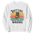 Funny Black Cat Sweatshirt Knitting Because Murder Is Wrong Gift TS12 White Print Your Wear