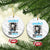 Crochet Makes Me Feel Less Murdery Ceramic Ornament Grim Reaper Cat Gift TS12 1pc White Marble Print Your Wear