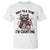 Do Not Talk To Me I Am Counting T Shirt Funny Crochet Raccoon - Print Your Wear