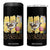 Its A Good Day To Crochet 4 in 1 Can Cooler Tumbler Cute Cat Chasing Yarn TS12 One Size: 16 oz Black Print Your Wear