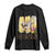 Its A Good Day To Crochet Long Sleeve Shirt Cute Cat Chasing Yarn TS12 Black Print Your Wear