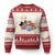 Im OK Ugly Christmas Sweater Cat Tangled In Yarn Funny Crochet Gift TS12 Beige Red Print Your Wear