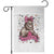 Funny Bigfoot Knitting Garden Flag Knitter In The Wild TS12 White Print Your Wear