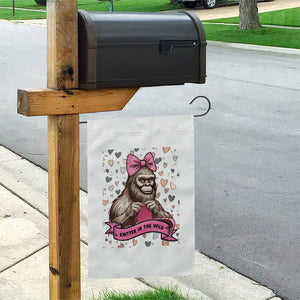 Funny Bigfoot Knitting Garden Flag Knitter In The Wild TS12 Print Your Wear