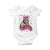 Funny Bigfoot Knitting Baby Onesie Knitter In The Wild TS12 White Print Your Wear