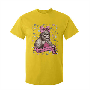 Funny Bigfoot Knitting T Shirt For Kid Knitter In The Wild TS12 Daisy Print Your Wear